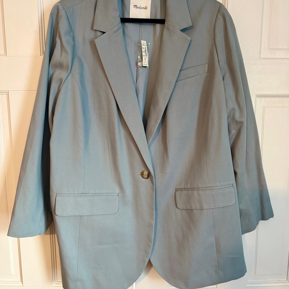 Madewell Light Blue Blazer - NWT